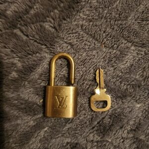 Louis Vuitton Brass Padlock #311 and Key